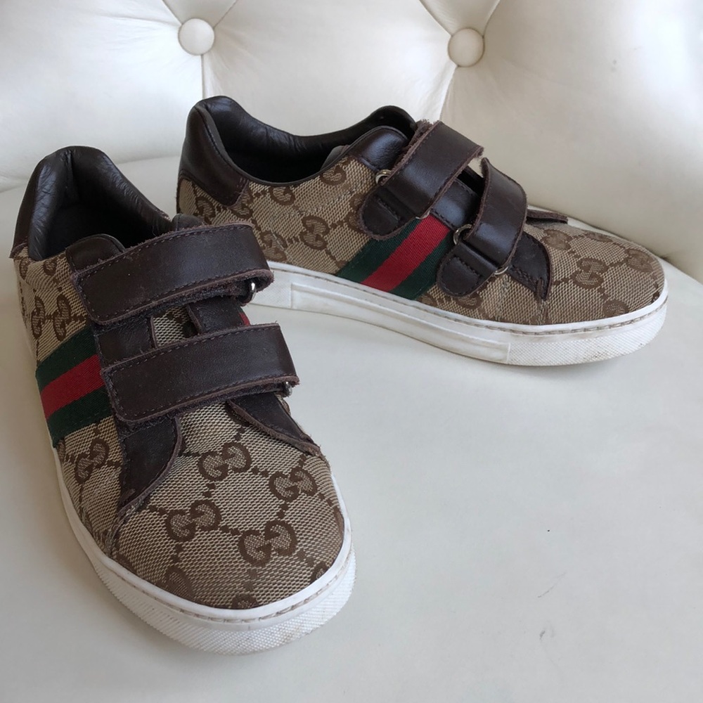 GUCCI GG ACE Supreme Sneaker US 12 EUR 30 like new